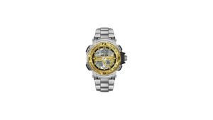 Digital Watch/Large/Gold Metal/Very Chic, Date Show