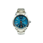 Men’s Luxury Gold Stainless Steel Watch – Black Dial Quartz Wrist Watch