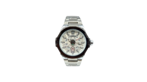 Men’s Luxury Gold Stainless Steel Watch – Black Dial Quartz Wrist Watch