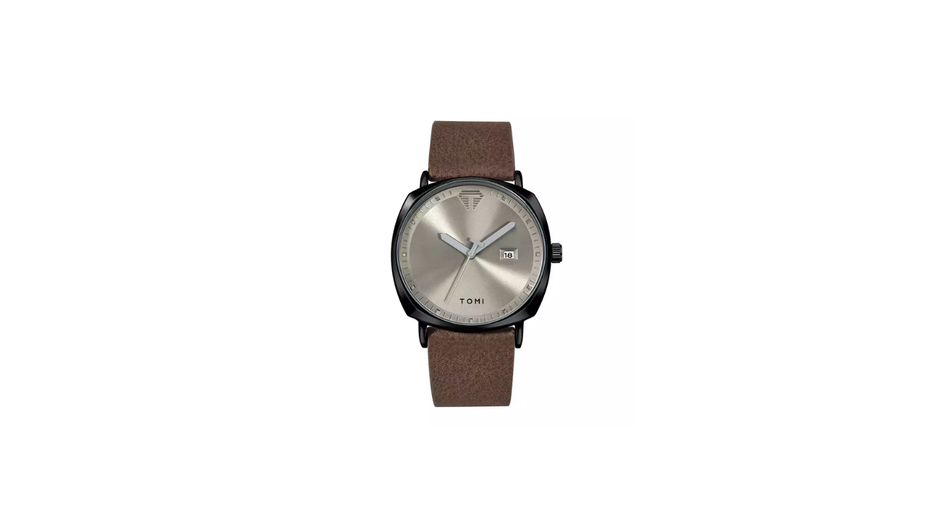 Untitled design TOMI T-044 Quartz Date Business Class Strap Watch For Me - Image 1