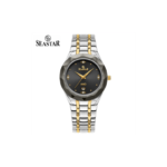 Seastar SS-2404M Men’s Two Tone Crystal Stainless Steel Watch