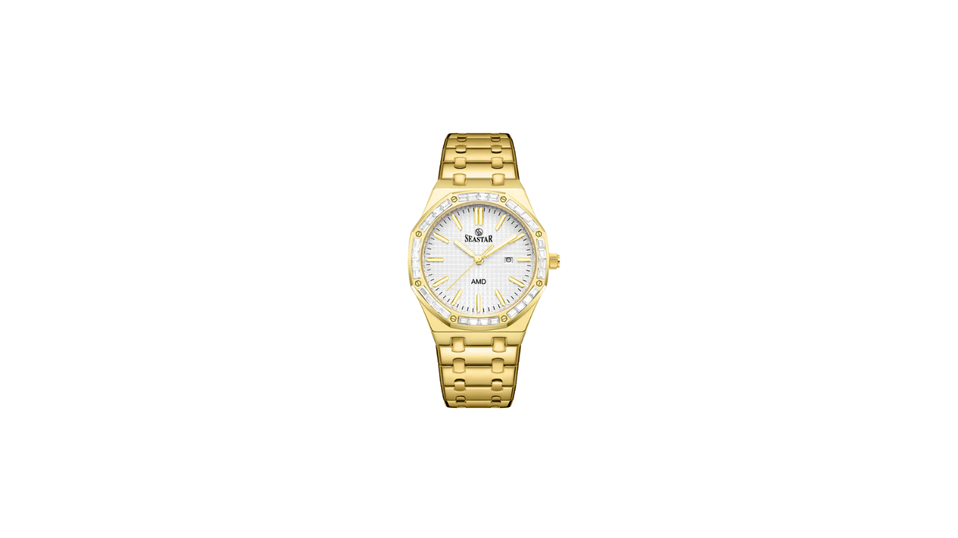 Untitled design Seastar AMD men's luxury stainless steel watch - Image 1