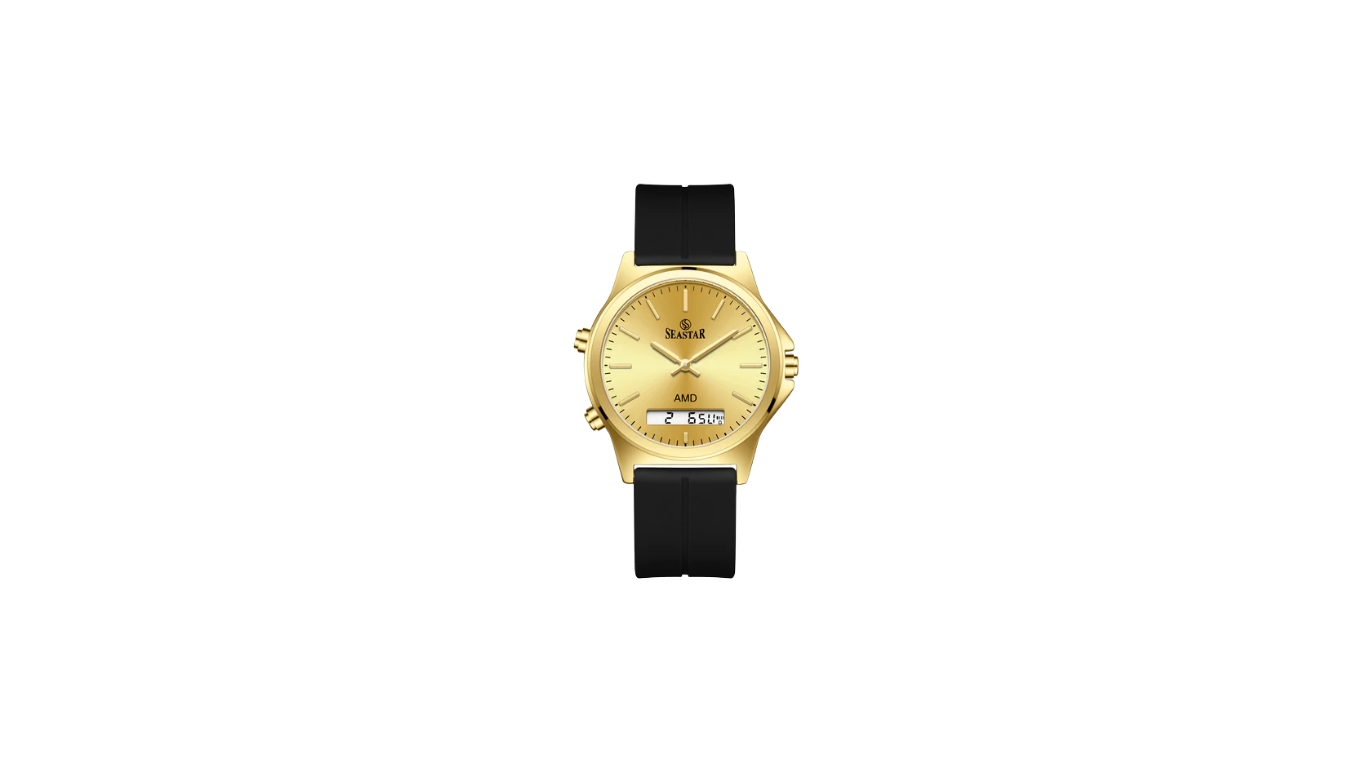 dual time Seastar SS-2481M, a dual-display sport watch - Image 1