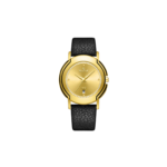 Seastar 2483M Leather Strap Elegant Analog Design Watch for Men